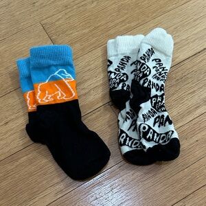 Panda and Gorilla Print Kids Socks Set